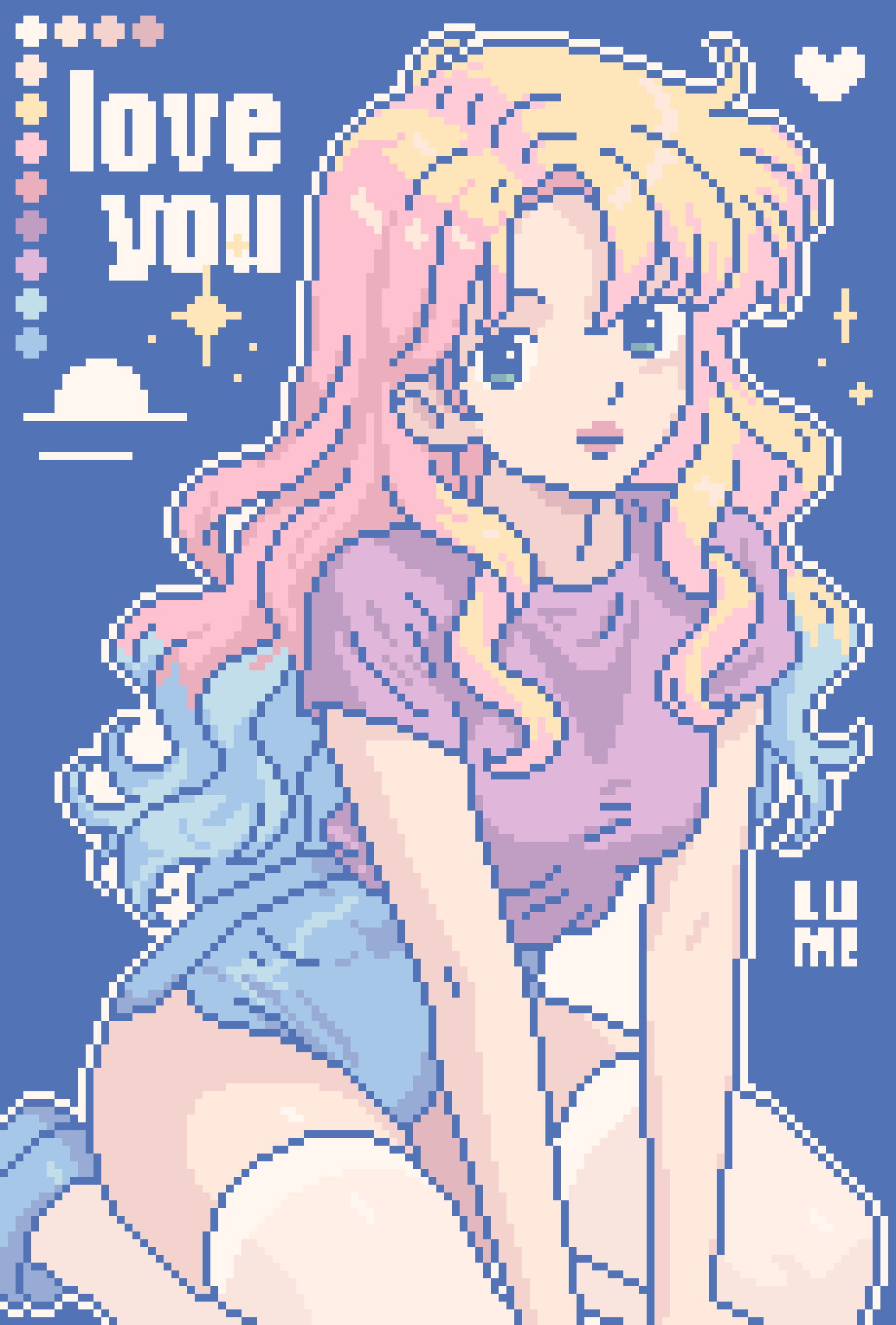 Lily — pixel art
