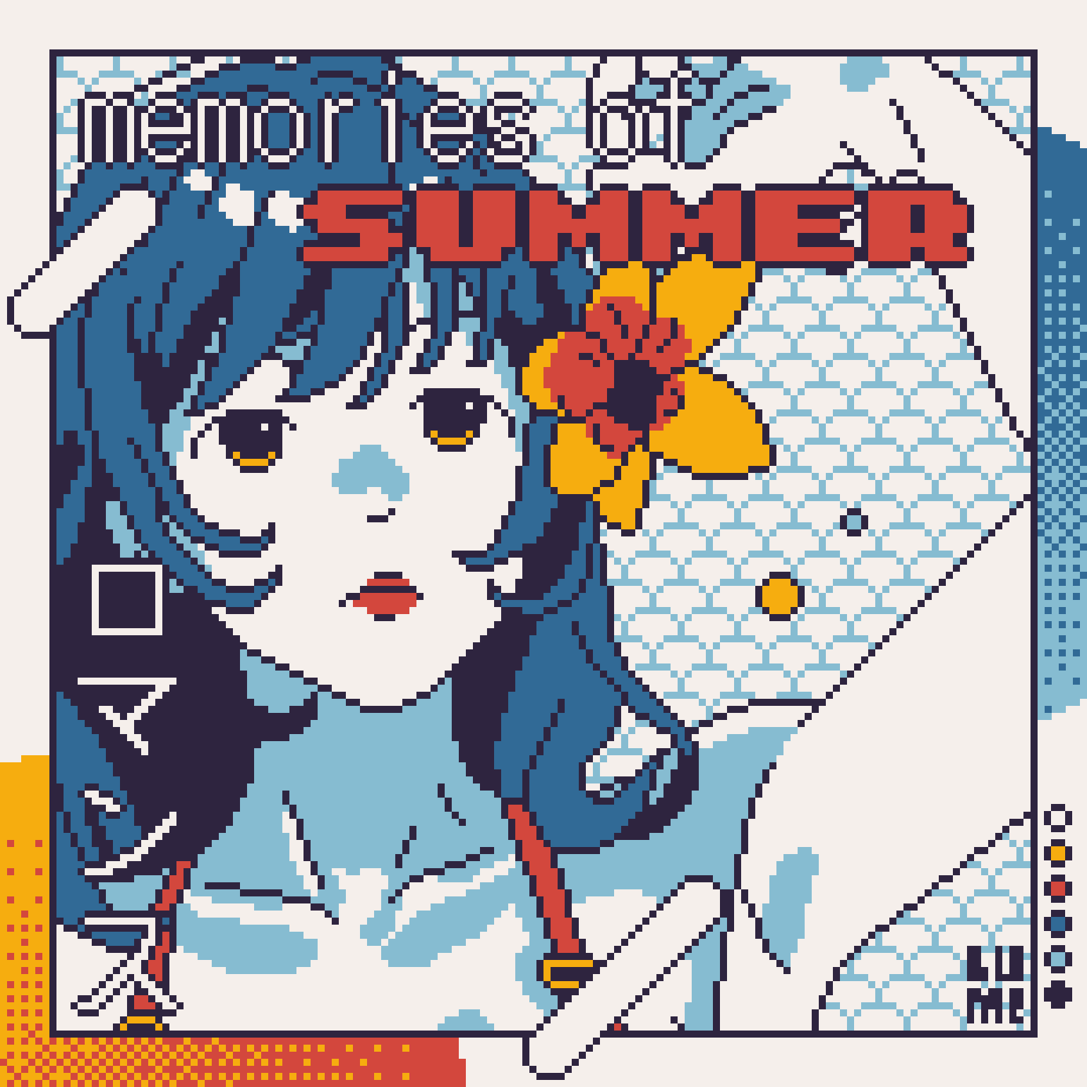 Memories of Summer — pixel art